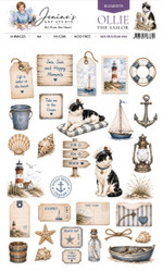 Jenine's Art Studio Elements korttikuvat Ollie the Sailor