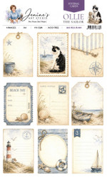 Jenine's Art Studio Journal Cards  korttikuvat Ollie the Sailor