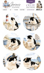 Jenine's Art Studio korttikuvat Ollie the Sailor