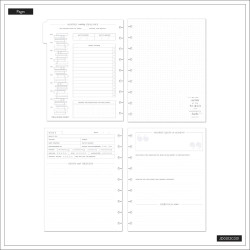 Mambi Happy Planner Classic Guided Journal -muistikirja, Reading