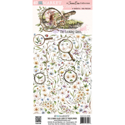 49 and Market Laser Cut Outs -leikekuvat, The Looking Glass, Wildflowers