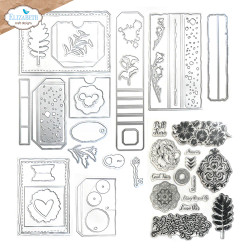 Elizabeth Craft Designs Journal Romance Special Kit -setti