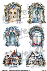 Käsitellen korttikuvat Jouluiset ovet