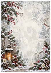 Käsitellen kuva-arkki Winter Vibes