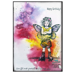 Katy Sue Designs leimasin Princess Attitude by Andy Skinner