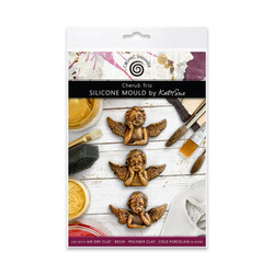 Katy Sue Designs, Cosmic Shimmer muotti Cherub Trio