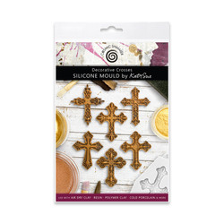 Katy Sue Designs, Cosmic Shimmer muotti Decorative Crosses