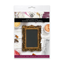 Katy Sue Designs, Cosmic Shimmer muotti Large Vintage Frame