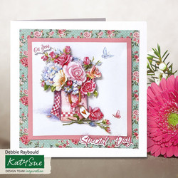 Katy Sue Designs 3D-kuvat Filled With Flowers