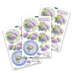 Katy Sue Designs 3D-kuvat Hydrangea Vase
