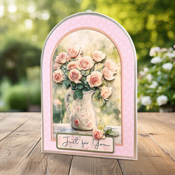 Katy Sue Designs 3D-kuvat Jug of Roses