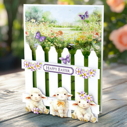 Katy Sue Designs Picket Fence Scene Stash -paperipakkaus