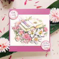 Katy Sue Designs 3D-kuvat Wedding Book & Flowers