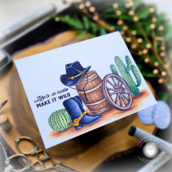 Honey Bee Stamps leimasin On The Range