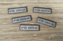 Käsitellen MDF-kuvio Hyvää isänpäivää, 1 kpl