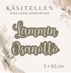 Käsitellen stanssi Lämmin osanotto