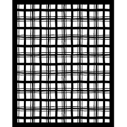 Stamperia sapluuna Whispering Woods, Tartan Pattern