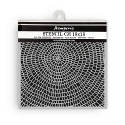 Stamperia sapluuna Whispering Woods, Bark Pattern