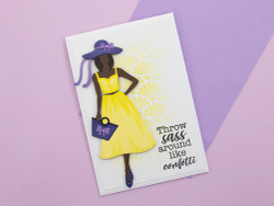 Crafter's Companion Ladies Through The Ages leima- ja stanssisetti Chic