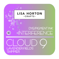 Lisa Horton Crafts Cloud 9 Interference -mustetyyny, sävy Lavender Fields Shimmer