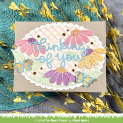 Lawn Fawn sapluuna Basket Weave