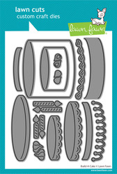 Lawn Fawn stanssi Build-A-Cake