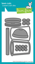 Lawn Fawn stanssi Build-A-Drink Bubble Tea Add-On