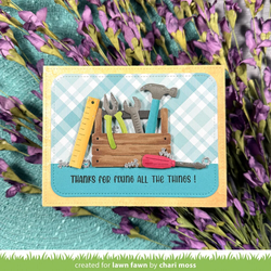 Lawn Fawn stanssi Build-A-Toolbox