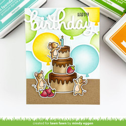 Lawn Fawn leimasin Cake It Easy Add-On