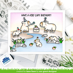 Lawn Fawn leimasin Capybaras! Add-On
