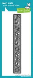 Lawn Fawn stanssi Folksy Tulip Border