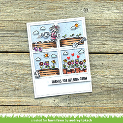 Lawn Fawn leimasin Garden Mouse