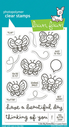 Lawn Fawn leimasin I Like Big Butterflies