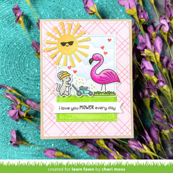 Lawn Fawn leimasin I Love You Mower