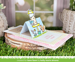 Lawn Fawn stanssi Pull 'n Slide Surprise