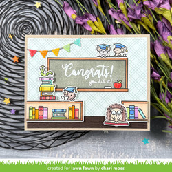 Lawn Fawn leimasin Simply Celebrate Graduation
