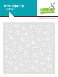 Lawn Fawn sapluuna Snowflakes