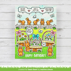 Lawn Fawn leimasin Spring Basket