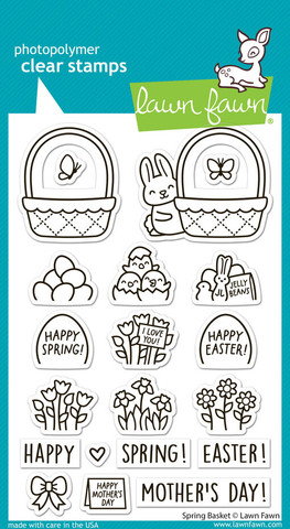 Lawn Fawn leimasin Spring Basket