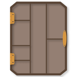 Honey Bee Stamps stanssi Display Box A2 Cover Plate