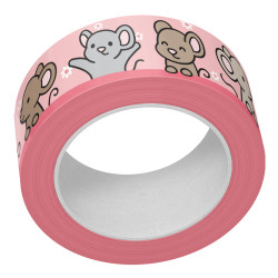 Lawn Fawn washiteippi Happy Mice