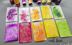 Lindy's Stamp Gang Magical Shaker -jauheet, Everlasting Brights