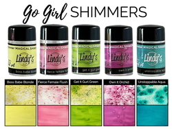 Lindy's Stamp Gang Magical Shaker -jauheet, Go Girl!