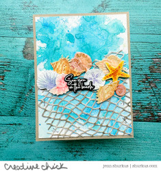 Honey Bee Stamps stanssi Lovely Layers: Small Seashells