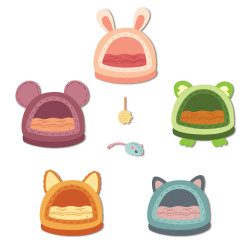 Honey Bee Stamps stanssi Lovely Layers: Cat Bed