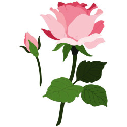 Honey Bee Stamps stanssi Lovely Layers: Roses