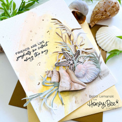 Honey Bee Stamps stanssi Lovely Layers: Seashore