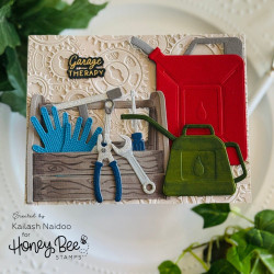 Honey Bee Stamps stanssi Lovely Layers: Tool Box Mechanic Add-On
