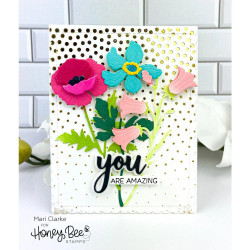 Honey Bee Stamps stanssi Lovely Layers: Wildflowers