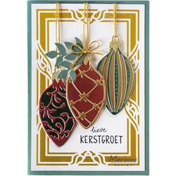 Marianne Design stanssi Christmas Baubles Oval